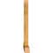 Ekena Millwork Eugene Rough Sawn Timber Gable Bracket, Western Red Cedar, 108"W x 68"H x 6"D x 6"F, 15/12 Pitch GBW108X68X0606EUG00RWR - alternate 3